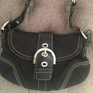Black Coach Shoulder Bag
